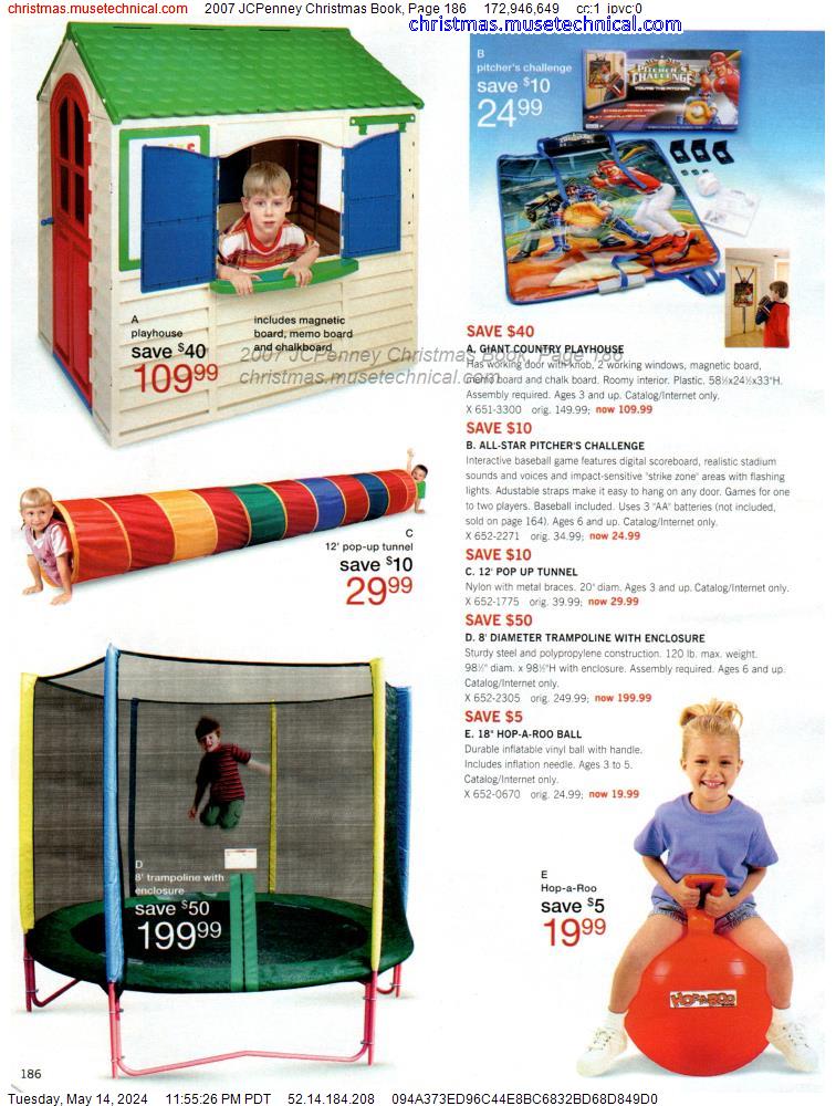 2007 JCPenney Christmas Book, Page 186