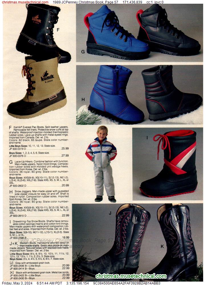 1989 JCPenney Christmas Book, Page 57