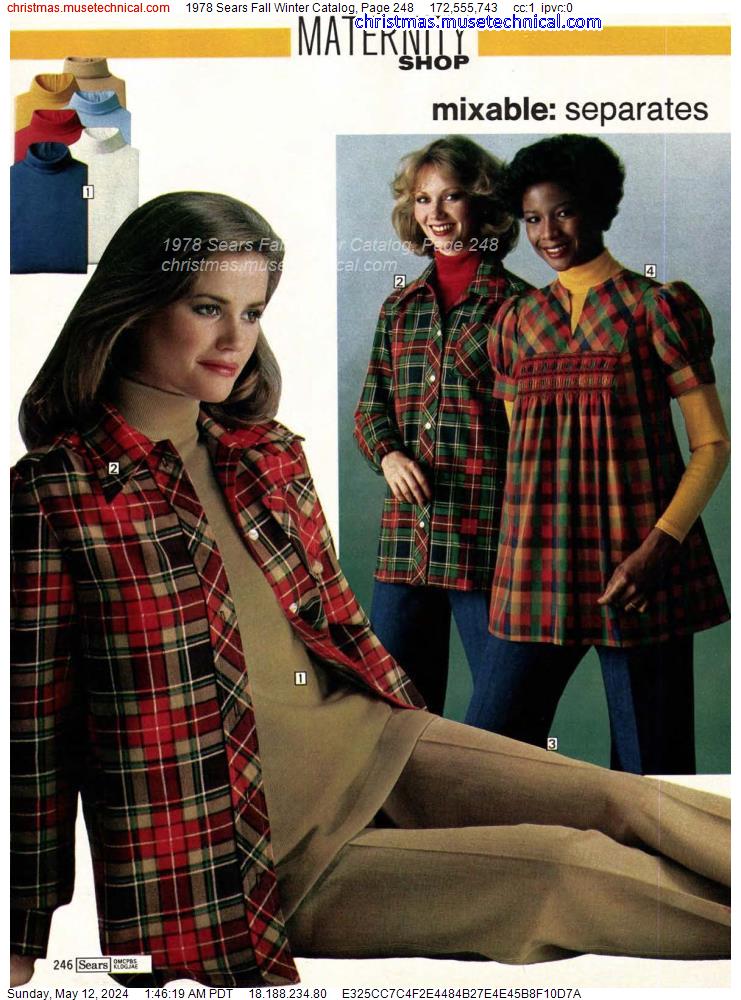 1978 Sears Fall Winter Catalog, Page 248