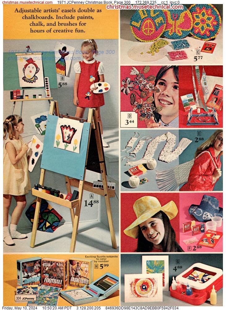 1971 JCPenney Christmas Book, Page 300