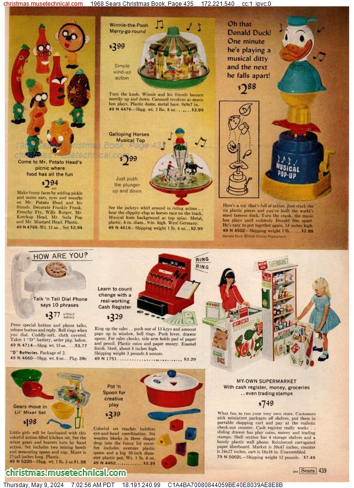 1968 Sears Christmas Book, Page 435