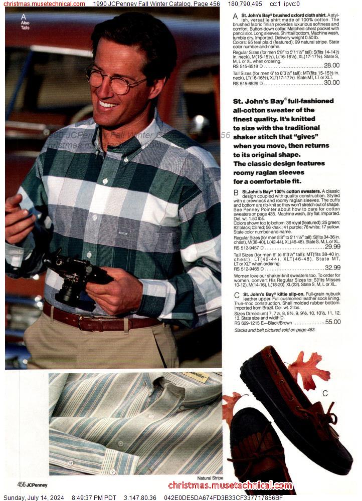 1990 JCPenney Fall Winter Catalog, Page 456