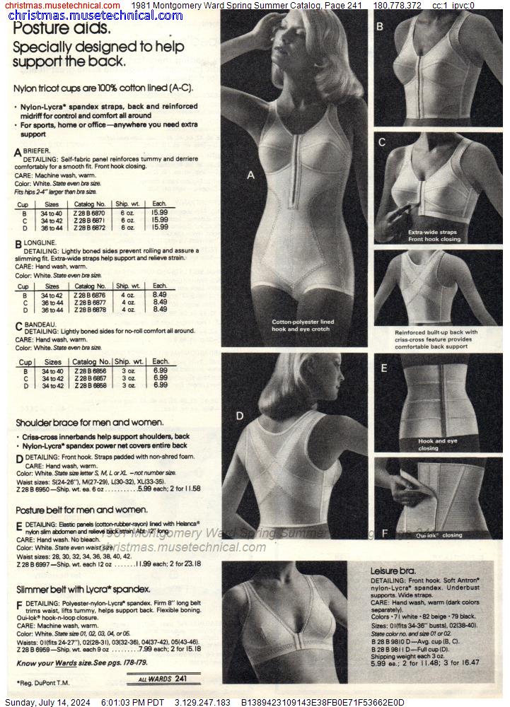 1981 Montgomery Ward Spring Summer Catalog, Page 241