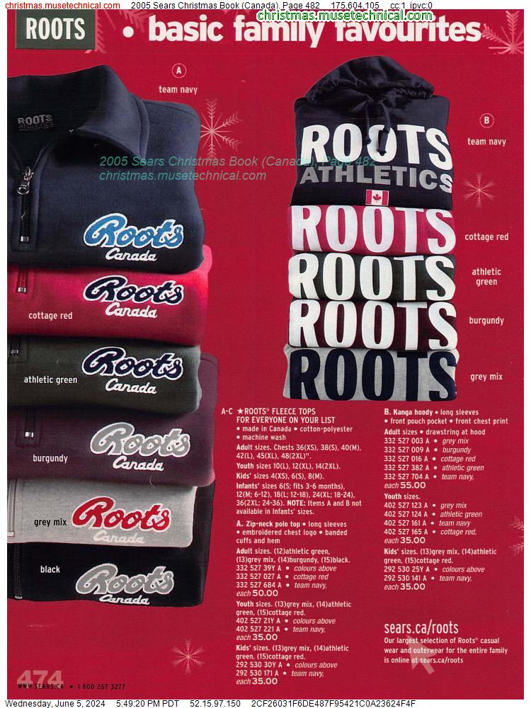 2005 Sears Christmas Book (Canada), Page 482