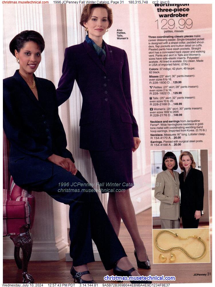 1996 JCPenney Fall Winter Catalog, Page 31