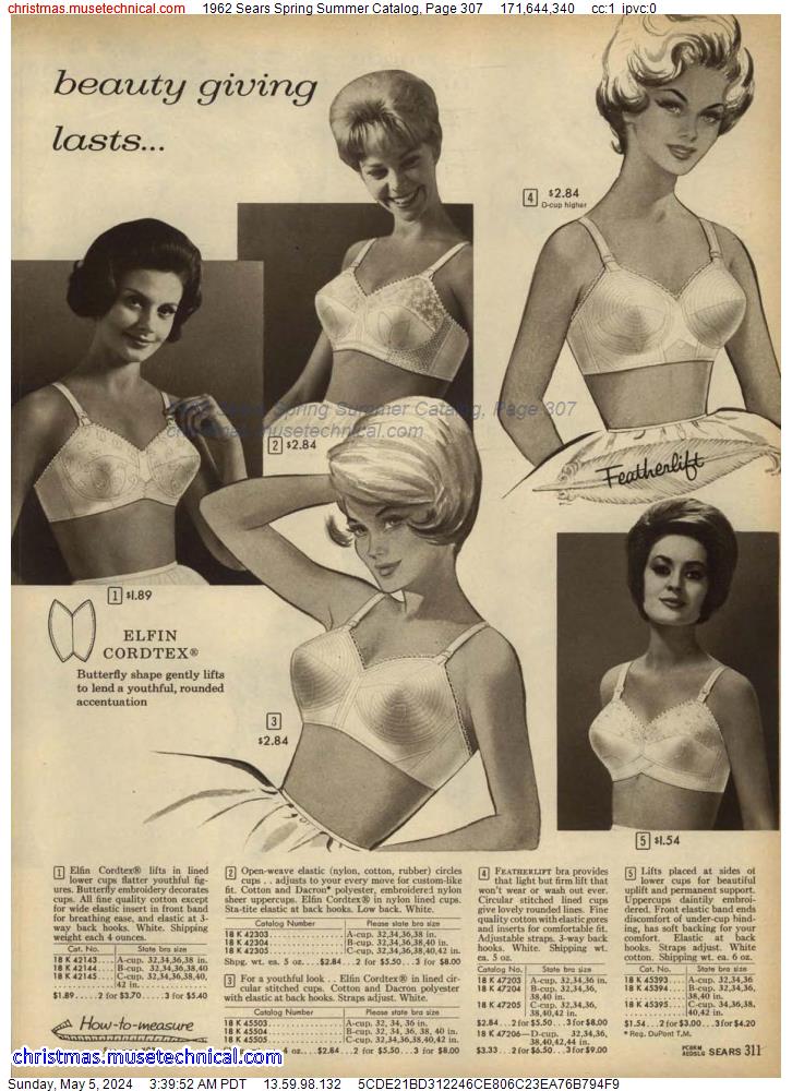 1962 Sears Spring Summer Catalog, Page 307