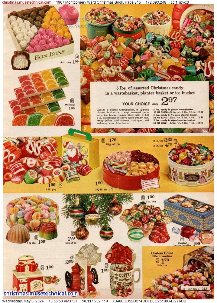 1967 Montgomery Ward Christmas Book, Page 315