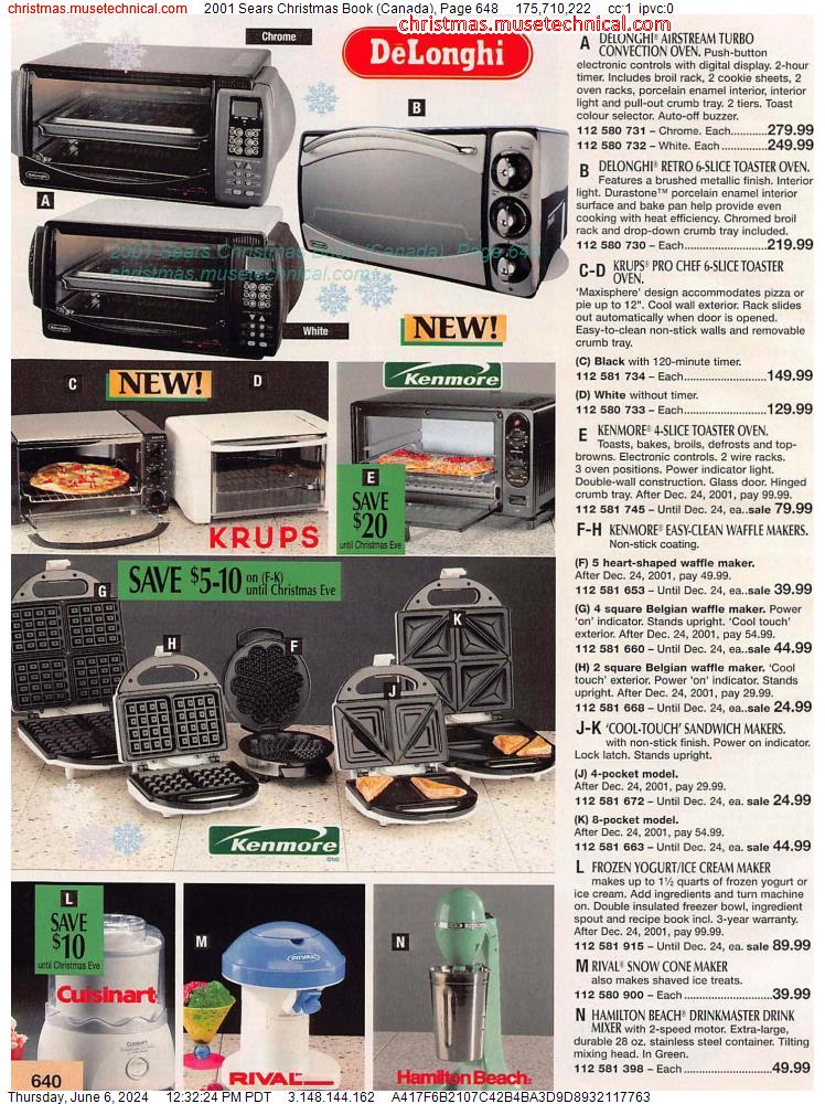2001 Sears Christmas Book (Canada), Page 648