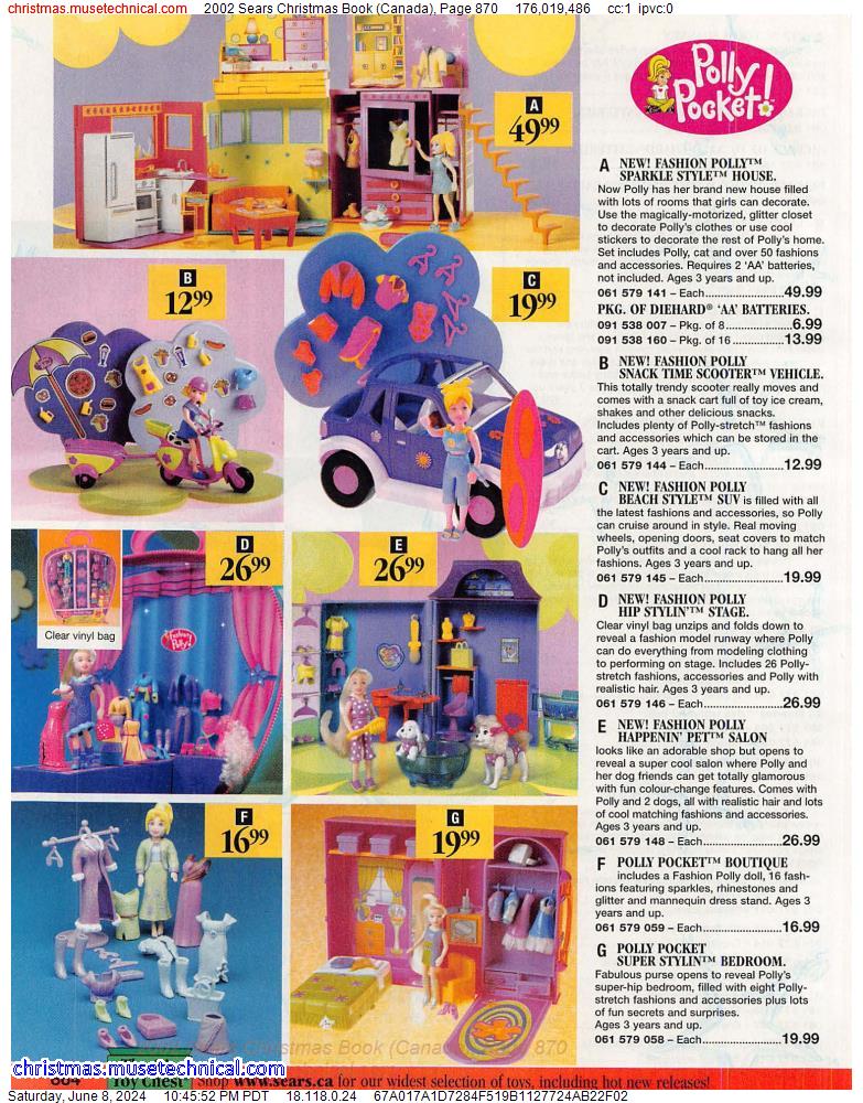 2002 Sears Christmas Book (Canada), Page 870