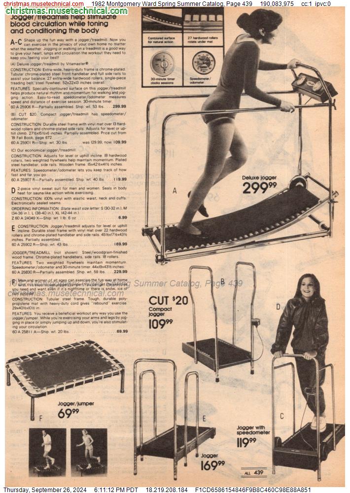 1982 Montgomery Ward Spring Summer Catalog, Page 439