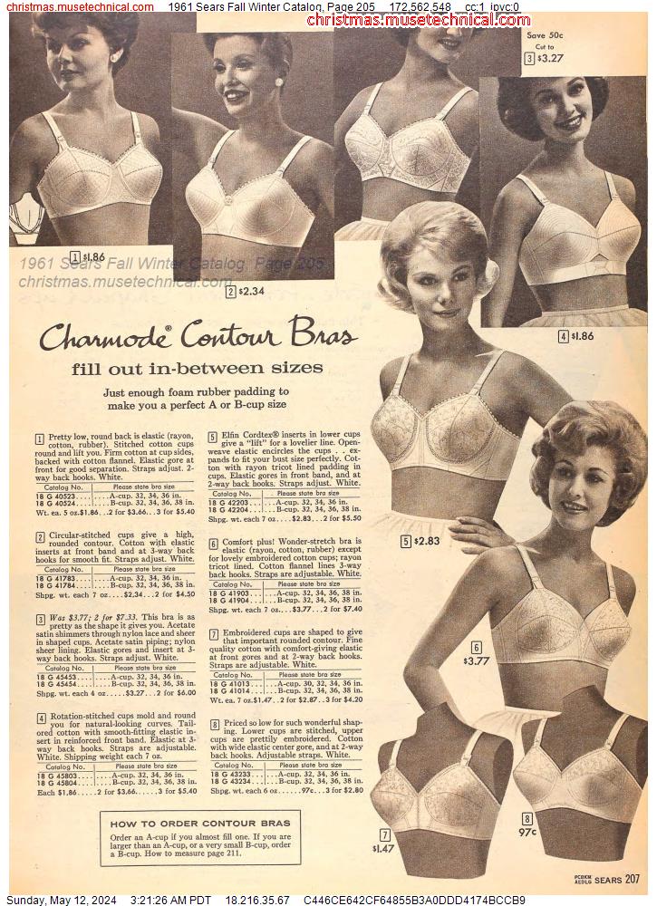 1961 Sears Fall Winter Catalog, Page 205