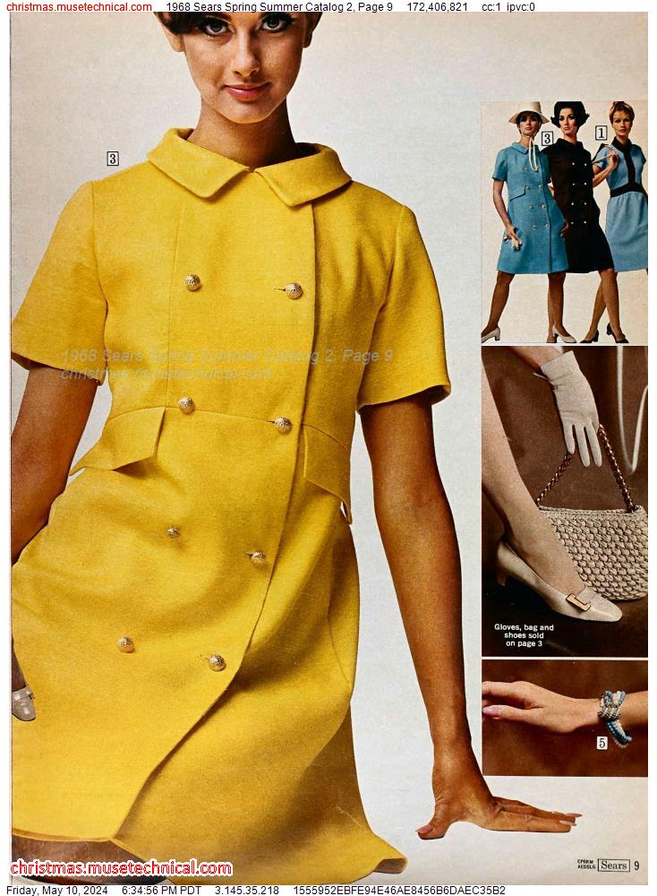 1968 Sears Spring Summer Catalog 2, Page 9 - Catalogs & Wishbooks