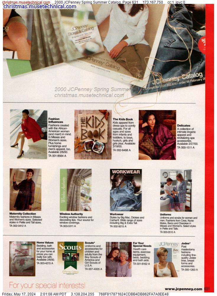 2000 JCPenney Spring Summer Catalog, Page 631