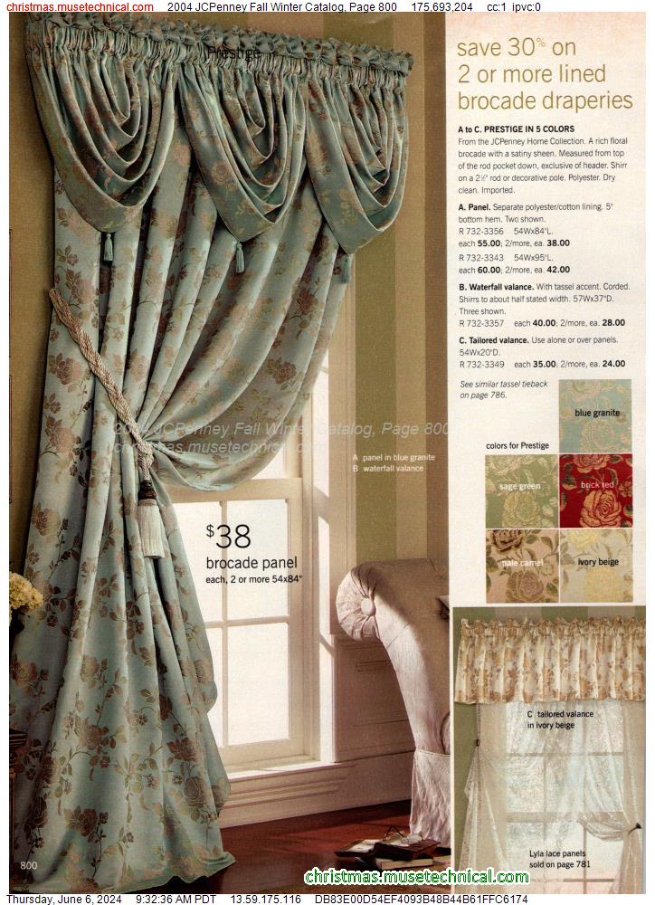 2004 JCPenney Fall Winter Catalog, Page 800
