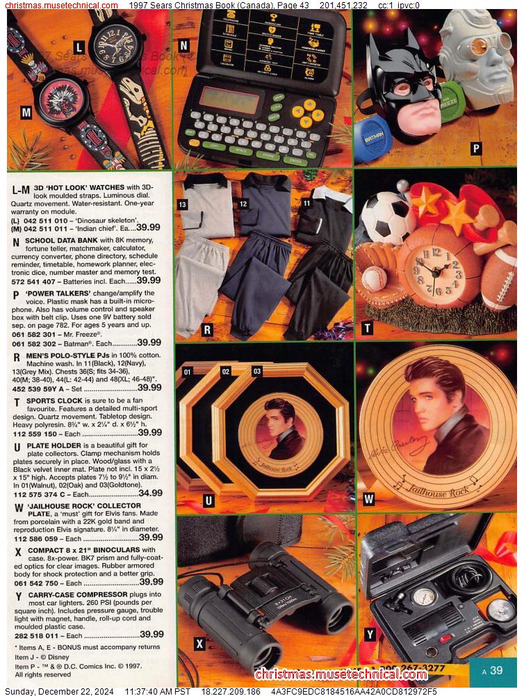 1997 Sears Christmas Book (Canada), Page 43