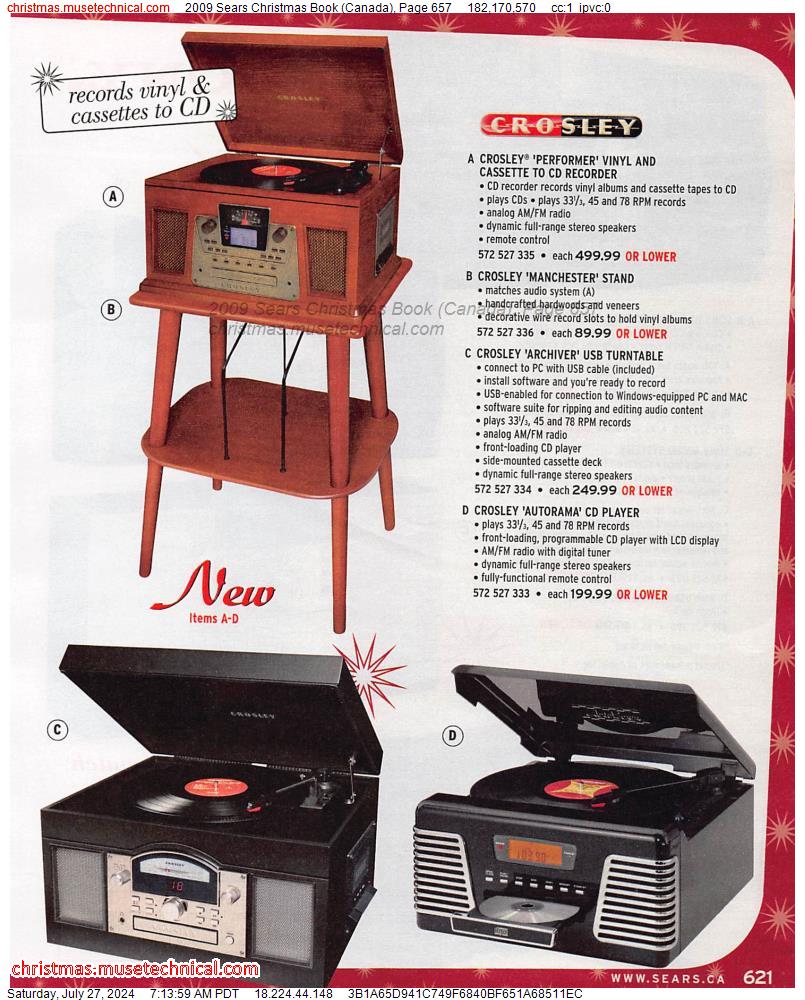 2009 Sears Christmas Book (Canada), Page 657