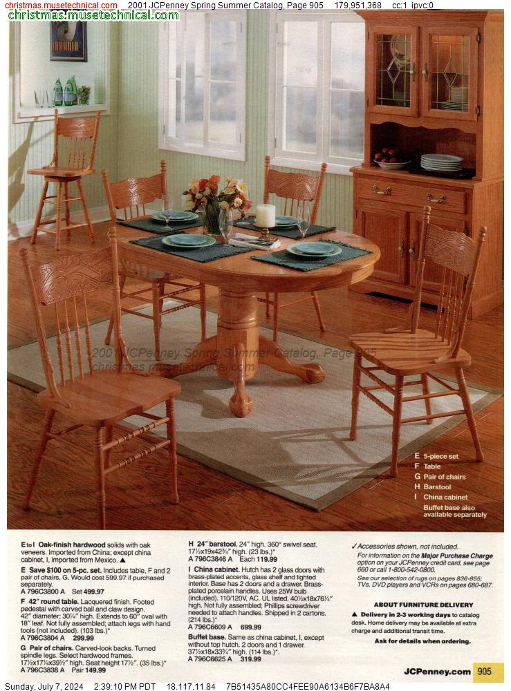 2001 JCPenney Spring Summer Catalog, Page 905