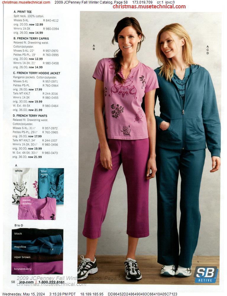 2009 JCPenney Fall Winter Catalog, Page 58