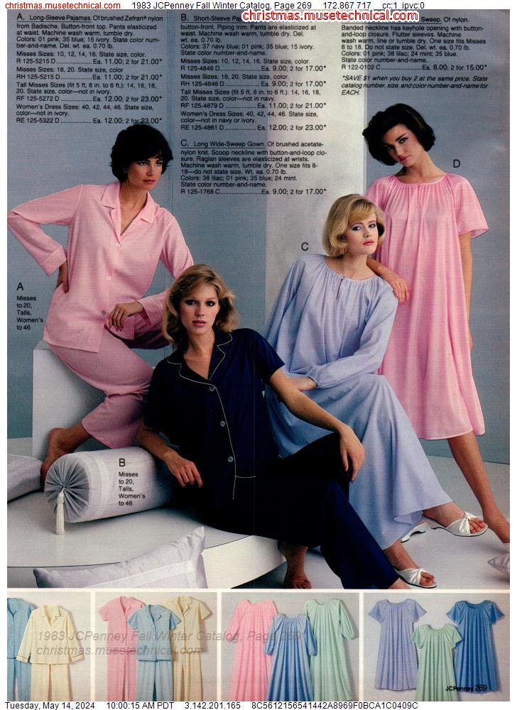 1983 JCPenney Fall Winter Catalog, Page 269