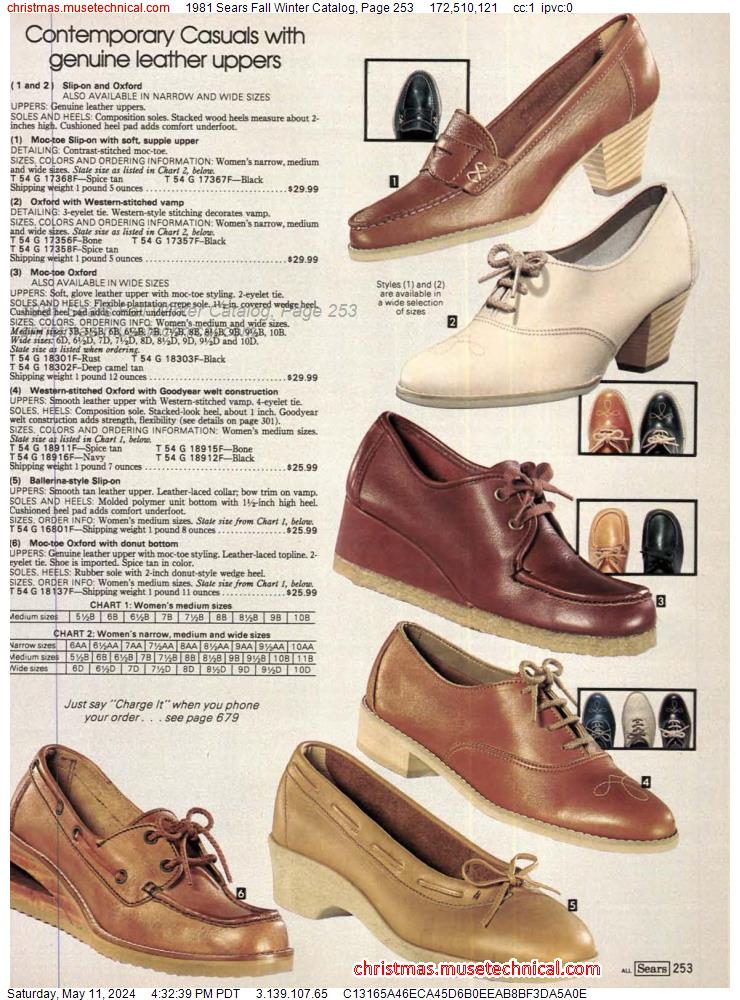 1981 Sears Fall Winter Catalog, Page 253