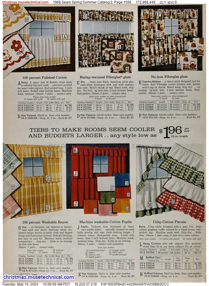 1968 Sears Spring Summer Catalog 2, Page 1556