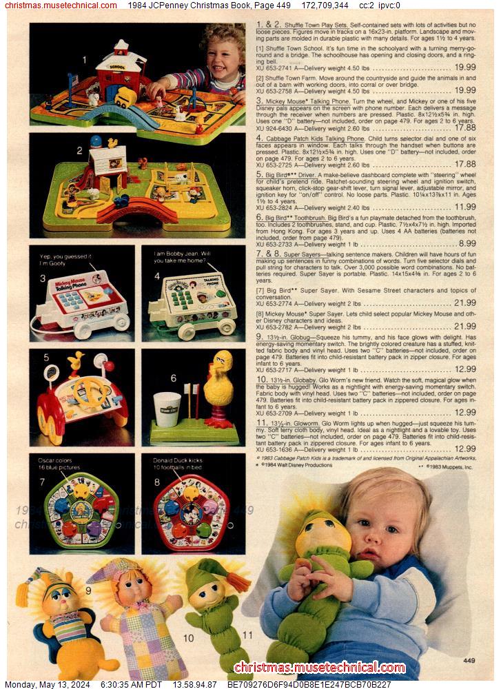 1984 JCPenney Christmas Book, Page 449