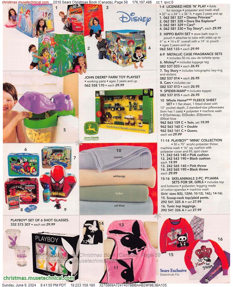 2010 Sears Christmas Book (Canada), Page 58