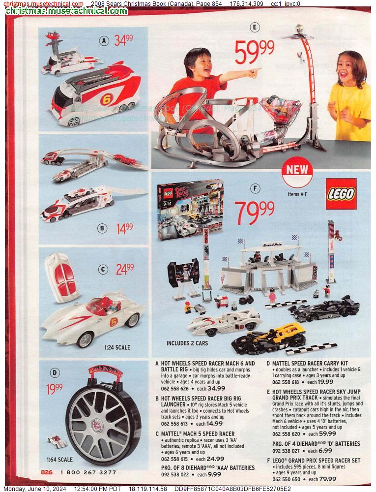 2008 Sears Christmas Book (Canada), Page 854
