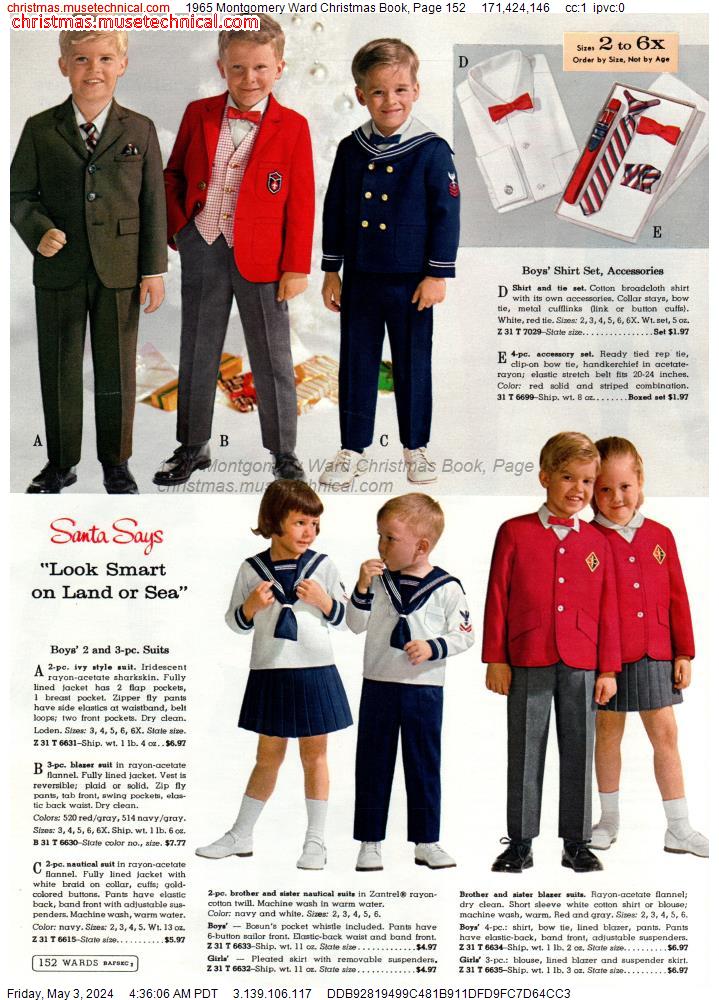 1965 Montgomery Ward Christmas Book, Page 152