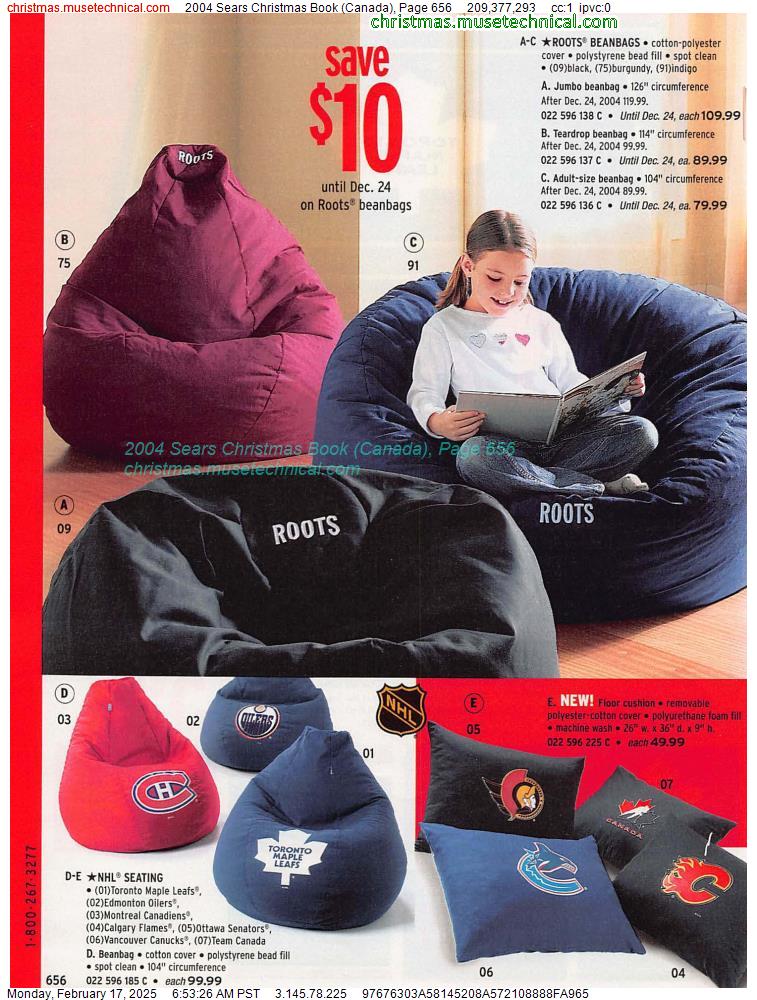 2004 Sears Christmas Book (Canada), Page 656