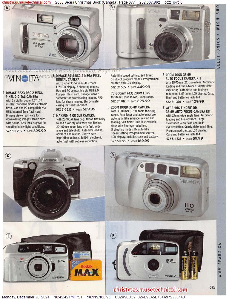 2003 Sears Christmas Book (Canada), Page 677