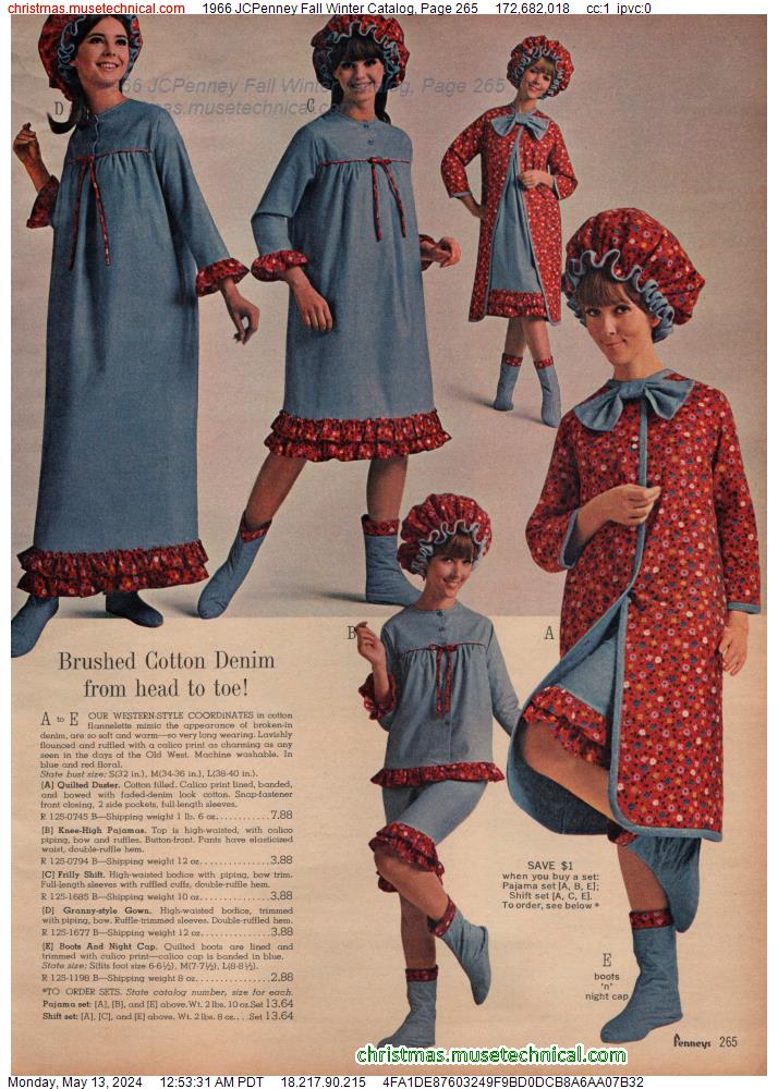 1966 JCPenney Fall Winter Catalog, Page 265