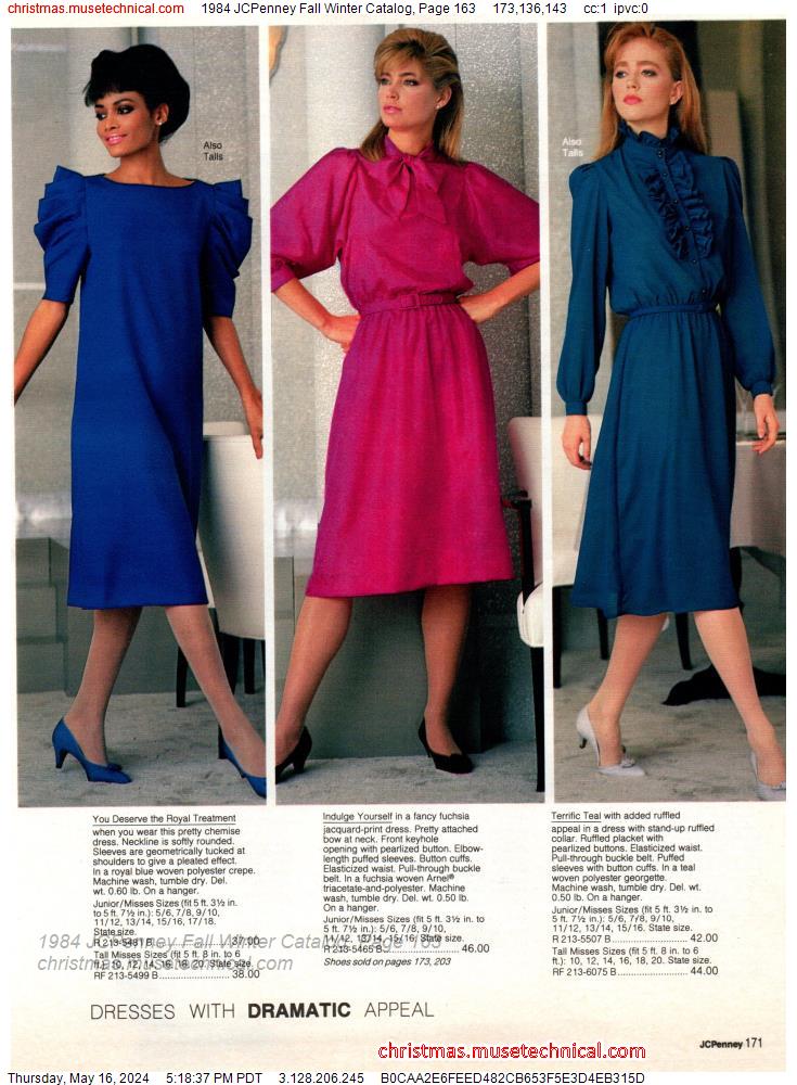 1984 JCPenney Fall Winter Catalog, Page 163