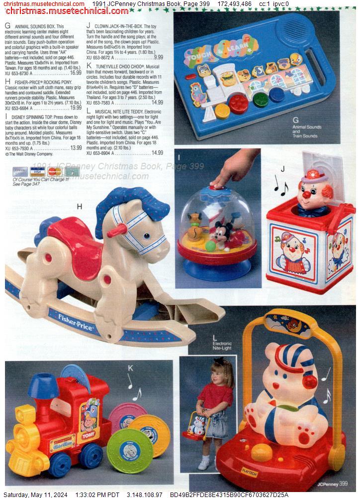1991 JCPenney Christmas Book, Page 399