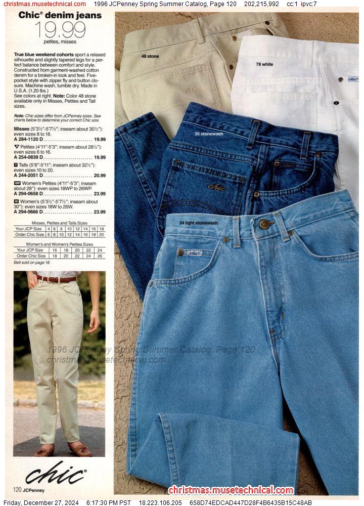 1996 JCPenney Spring Summer Catalog, Page 120