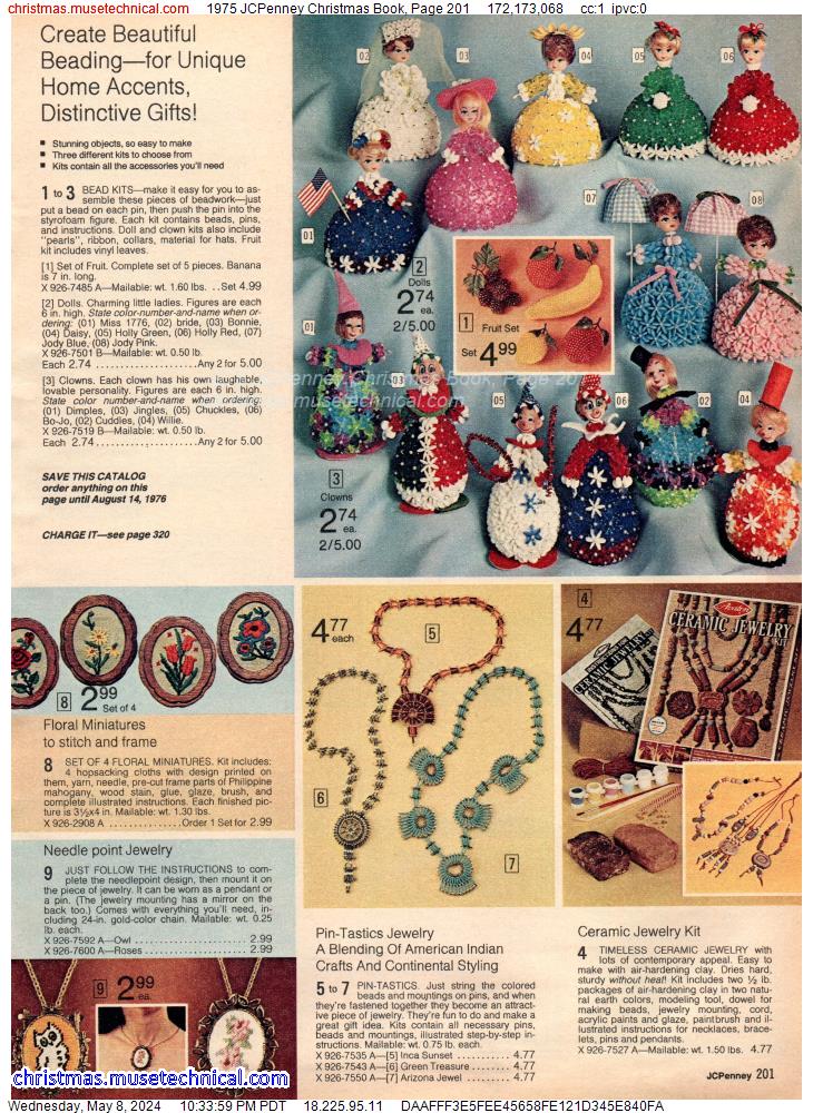 1975 JCPenney Christmas Book, Page 201