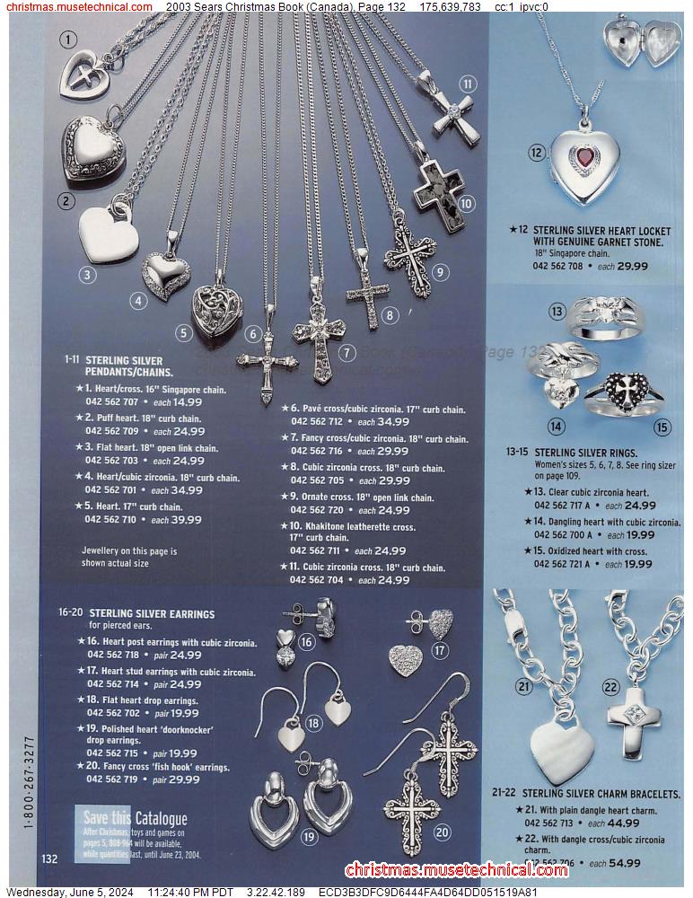 2003 Sears Christmas Book (Canada), Page 132