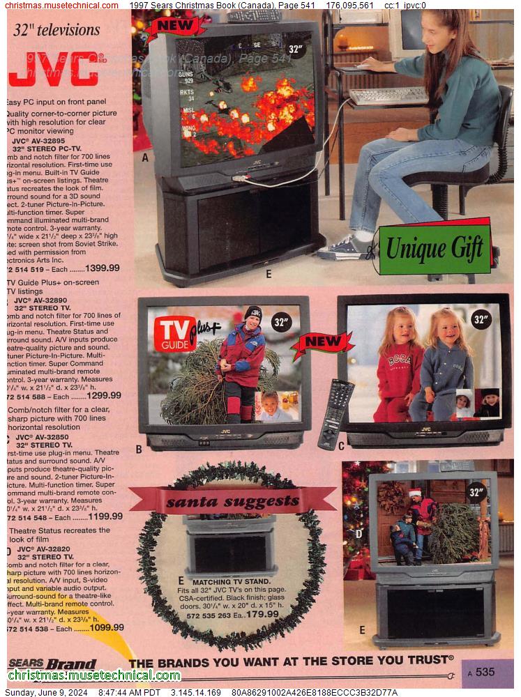 1997 Sears Christmas Book (Canada), Page 541