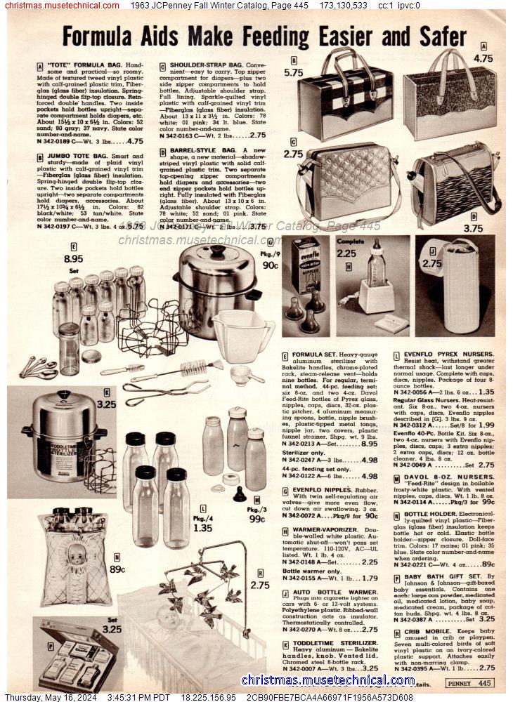 1963 JCPenney Fall Winter Catalog, Page 445