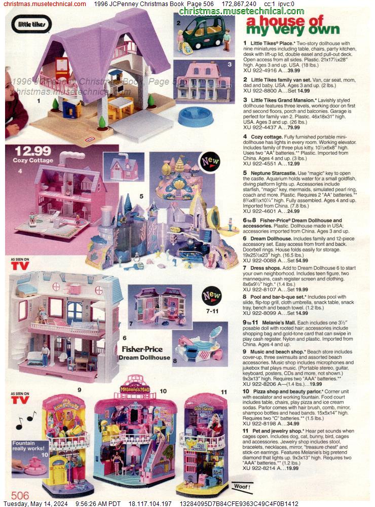 1996 JCPenney Christmas Book, Page 506