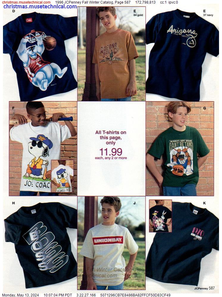 1996 JCPenney Fall Winter Catalog, Page 587