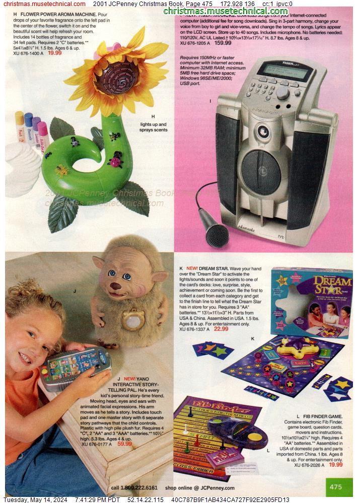 2001 JCPenney Christmas Book, Page 475
