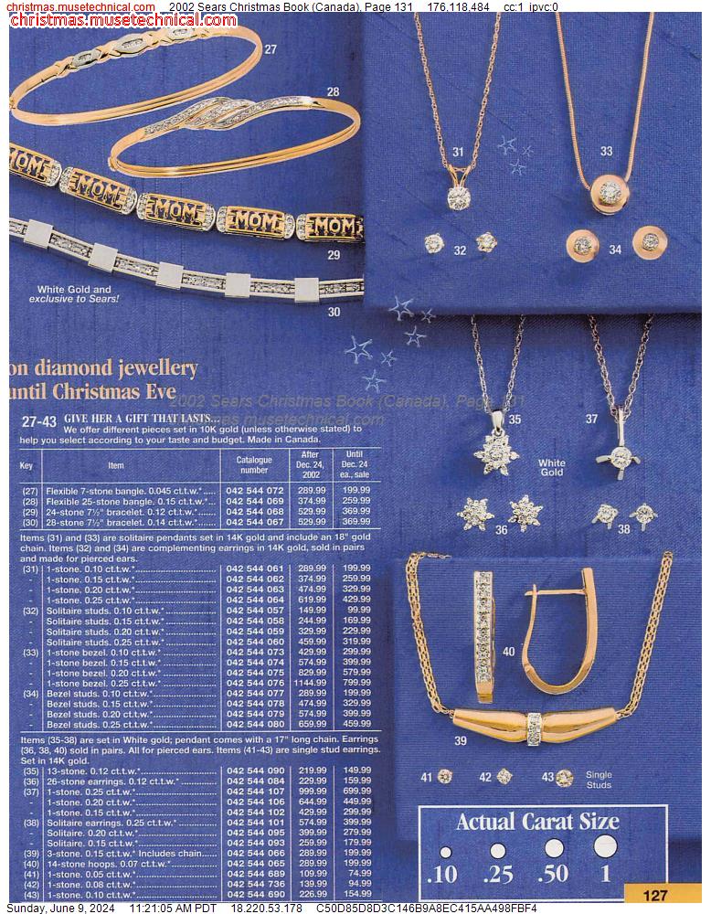 2002 Sears Christmas Book (Canada), Page 131
