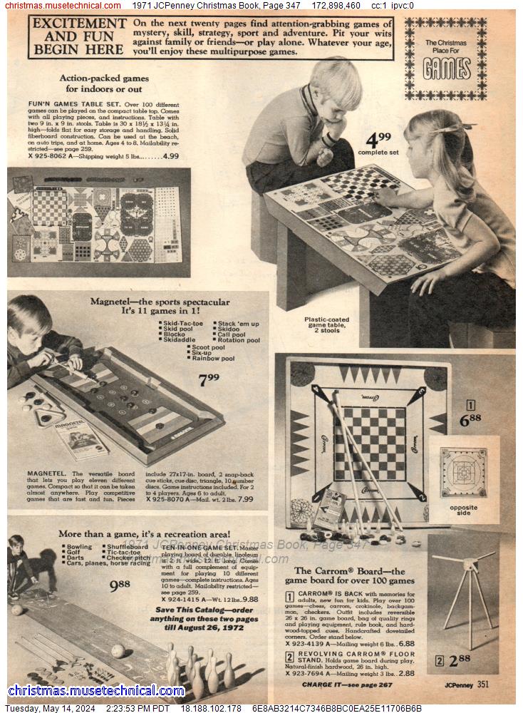1971 JCPenney Christmas Book, Page 347