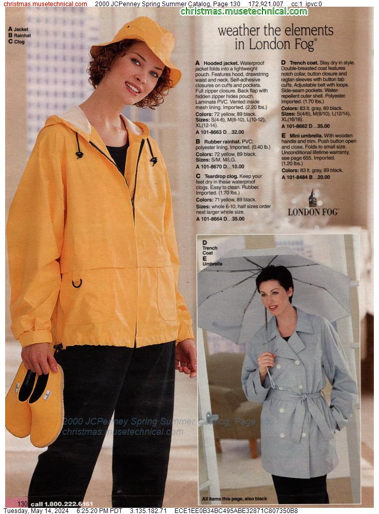 2000 JCPenney Spring Summer Catalog, Page 130