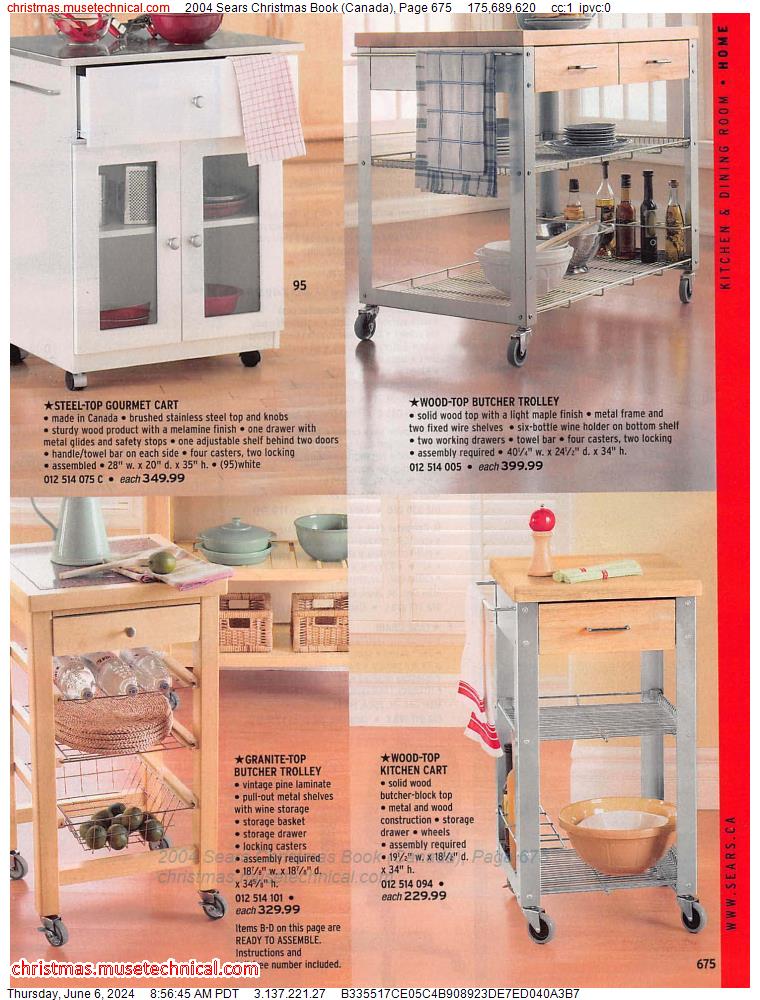 2004 Sears Christmas Book (Canada), Page 675