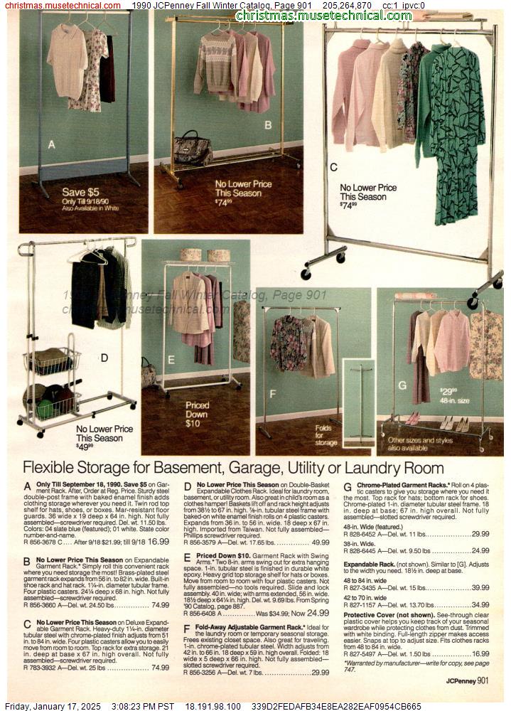 1990 JCPenney Fall Winter Catalog, Page 901