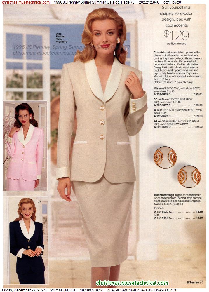 1996 JCPenney Spring Summer Catalog, Page 73