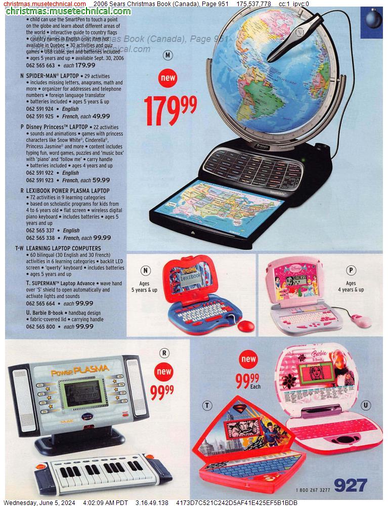 2006 Sears Christmas Book (Canada), Page 951