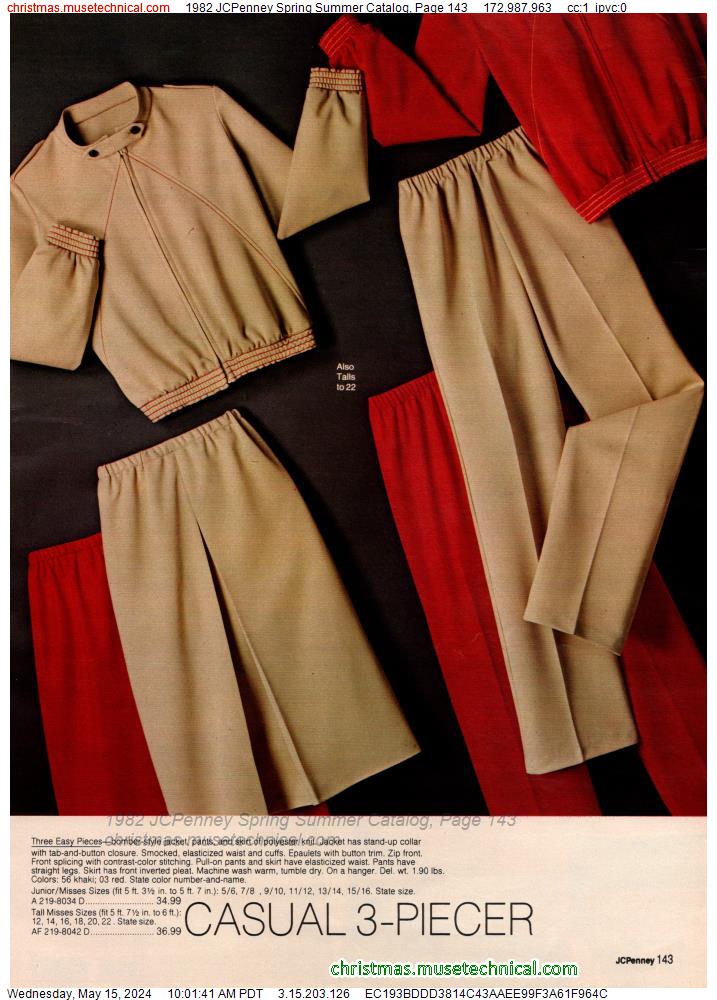 1982 JCPenney Spring Summer Catalog, Page 143
